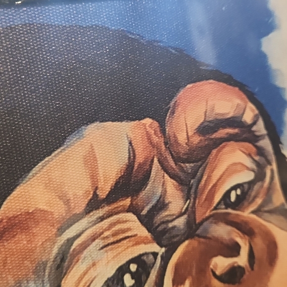 Chimpanzee canvas framed - Picture 4 of 6